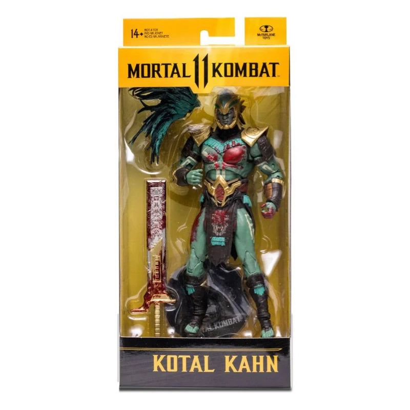 Figurine McFarlane Toys Mortal Kombat Kotal Kahn (Sanglant)