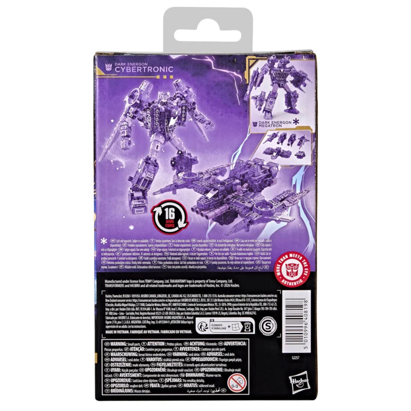 G2257 Transformers L'Ère des Primes Dark Energon Cybertronic