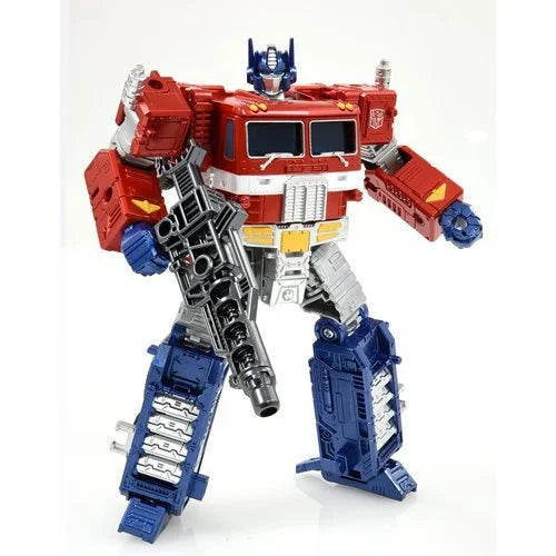 Présentoir Tenseg Base Transformers avec Optimus Prime