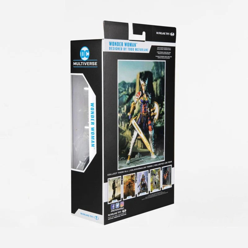 Figurine articulée DC Multiverse Wonder Woman de McFarlane Toys (conçue par Todd)