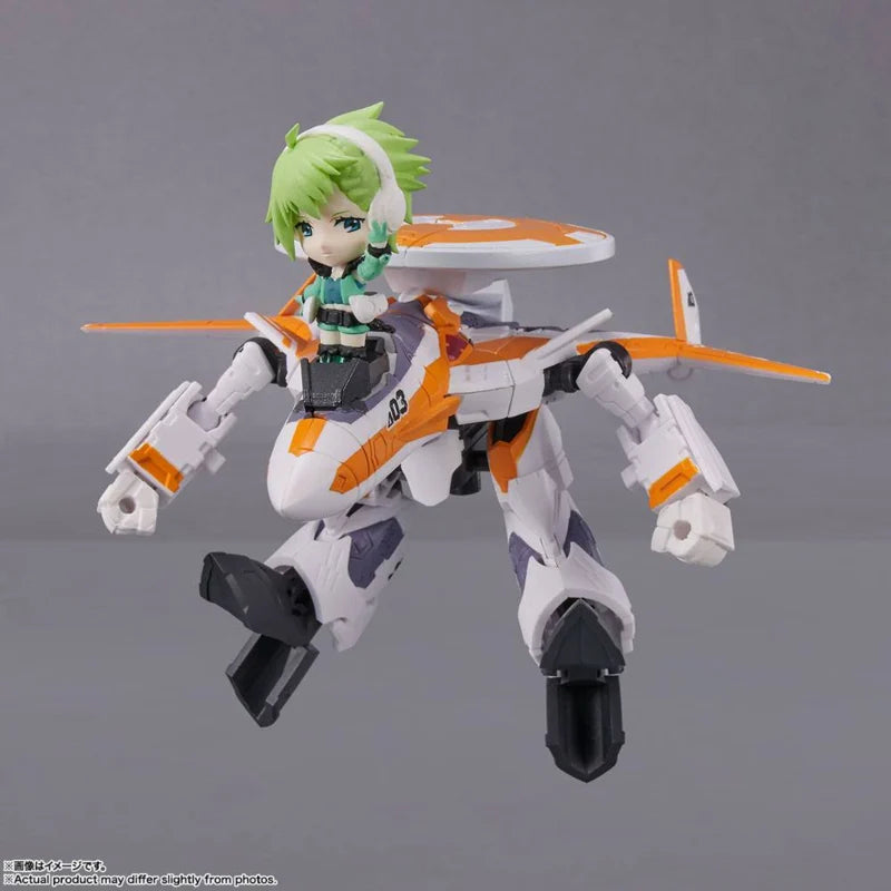 Macross Delta Tiny Session VF-31E Siegfried (version Chuck Mustang) avec Reina Prowler - Précommande