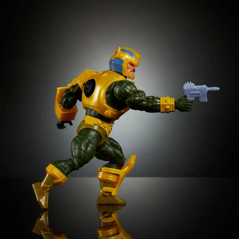 Masters of the Universe x Transformers Bumblebee Armor Man-At-Arms