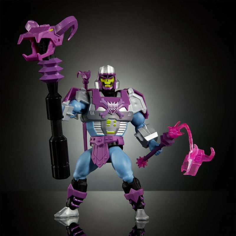 Les Maîtres de l'Univers x Transformers Armure de Megatron Skeletor
