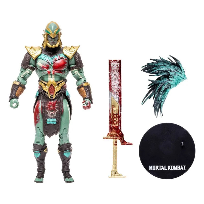 Figurine McFarlane Toys Mortal Kombat Kotal Kahn (Sanglant)