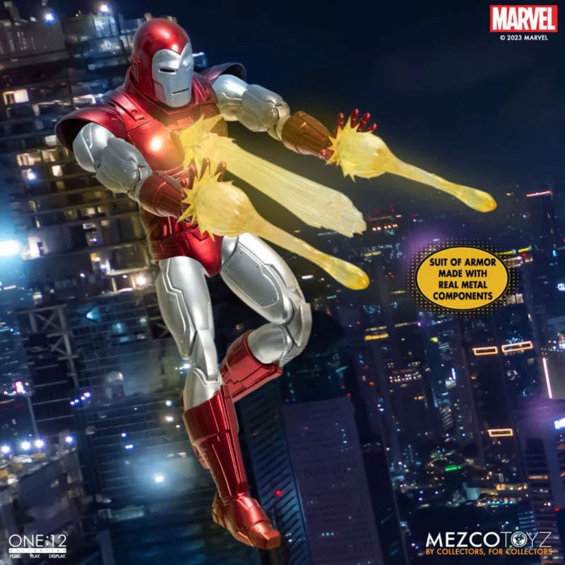 Figurine One:12 Collective Iron Man Silver Centurion - Précommande