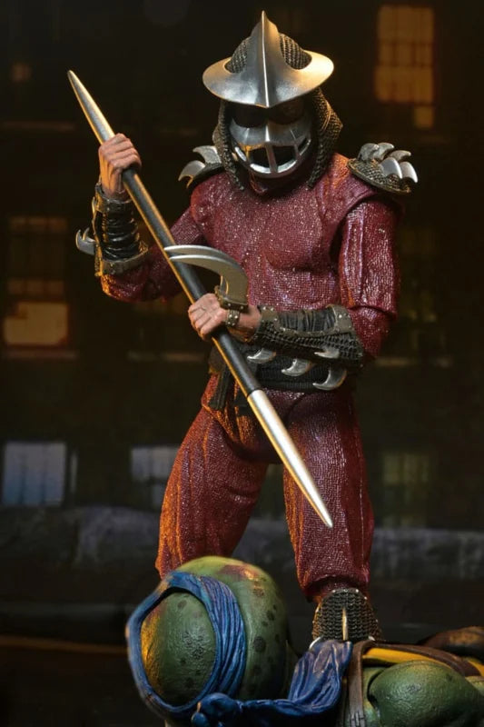 Neca Teenage Mutant Ninja Turtles (1990 Movie) Roof Top Battle Shredder vs Leo