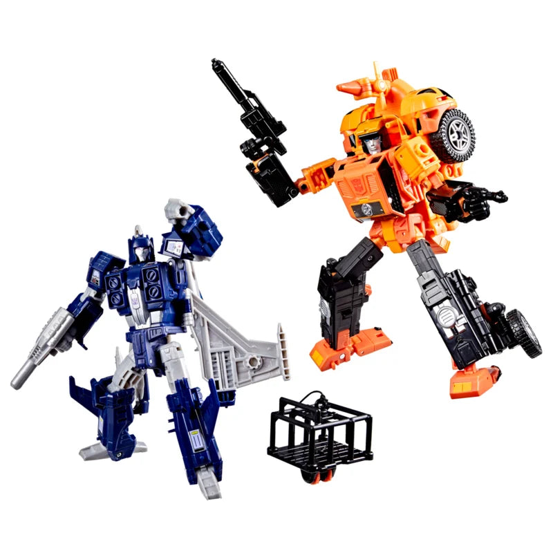 G1380 Transformers Wreck 'n Doom Collection Sandstorm and Slugslinger