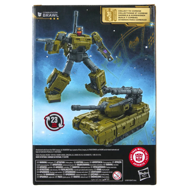 G1997 Transformers L'Âge des Primes Classe Voyager Combaticon Brawl