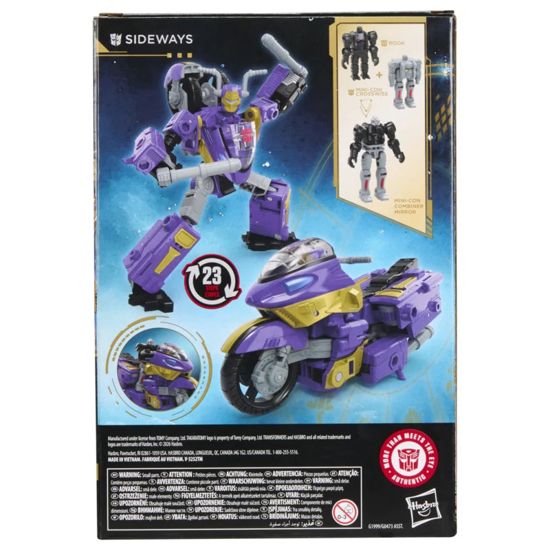 G1999 Transformers La era de los Primes Voyager Armada Sideways