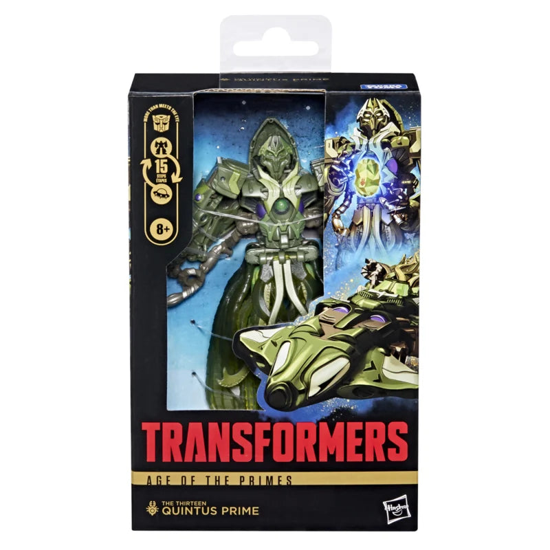 G2004 Transformers Age of the Primes Deluxe Class The Thirteen Quintus Prime