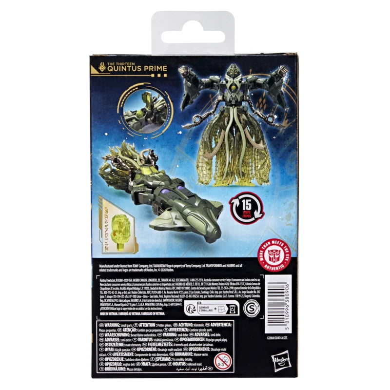 G2004 Transformers Age of the Primes Deluxe Class The Thirteen Quintus Prime