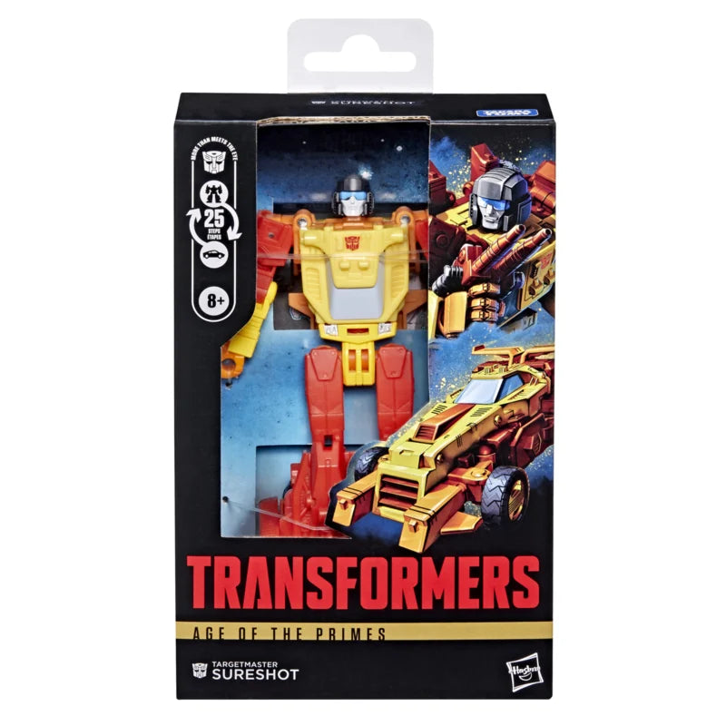 G2005 Transformers Age of the Primes Deluxe Class Targetmaster Sureshot