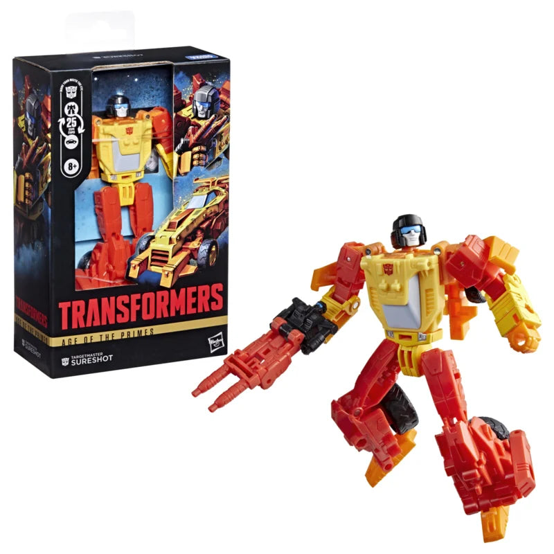 G2005 Transformers Age of the Primes Deluxe Class Targetmaster Sureshot