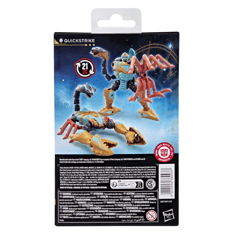 Transformers G2007 : L'Âge des Primes - Classe Deluxe Quickstrike