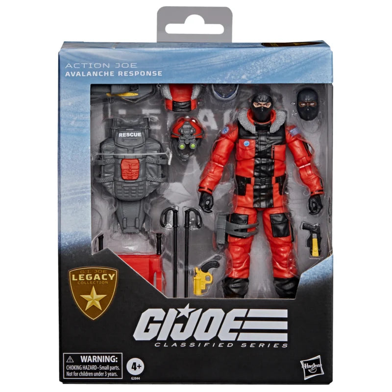 G2044 G.I. Joe Classified Series Legacy Collection: Action Joe - Respuesta ante avalanchas