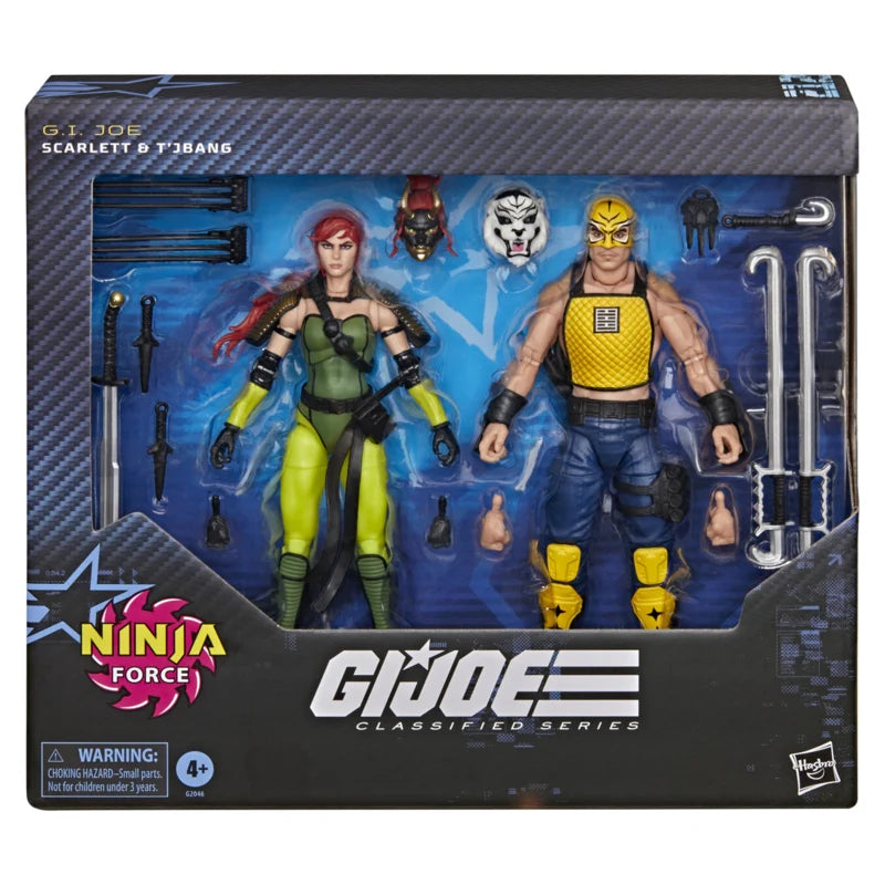 G2046 G.I. Joe Classified Series n° 212, Ninja Force Scarlett et T'Jbang