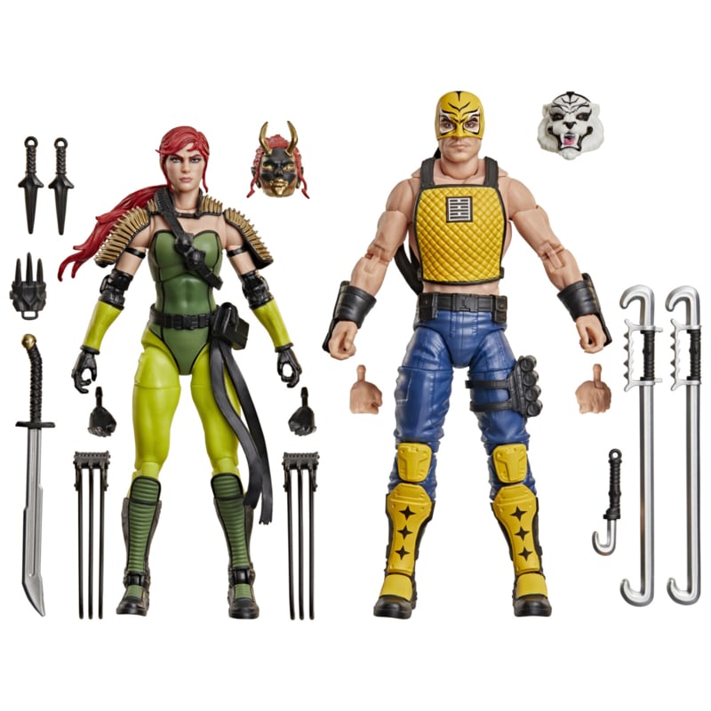 G2046 G.I. Joe Classified Series n° 212, Ninja Force Scarlett et T'Jbang