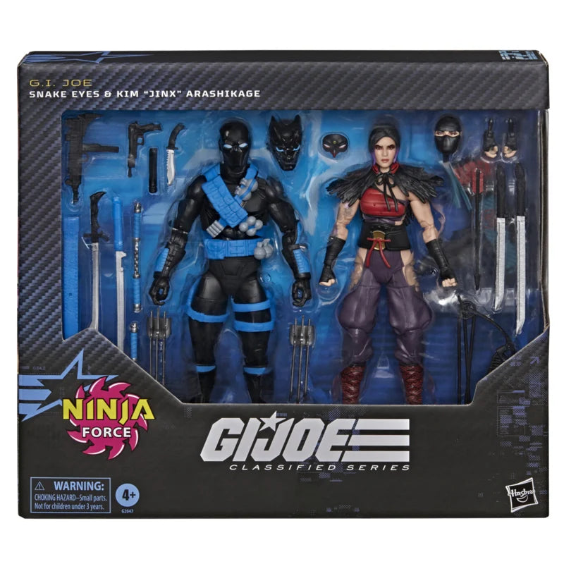 G2047 G.I. Joe Classified Series #223, Ninja Force Snake Eyes & Kim "Jinx" Arashikage