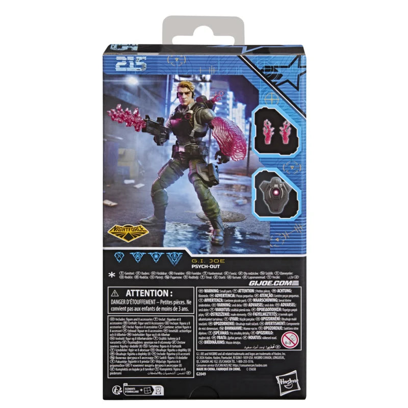 G2049 G.I. Joe Classified Series #215 Night Force Psych-Out