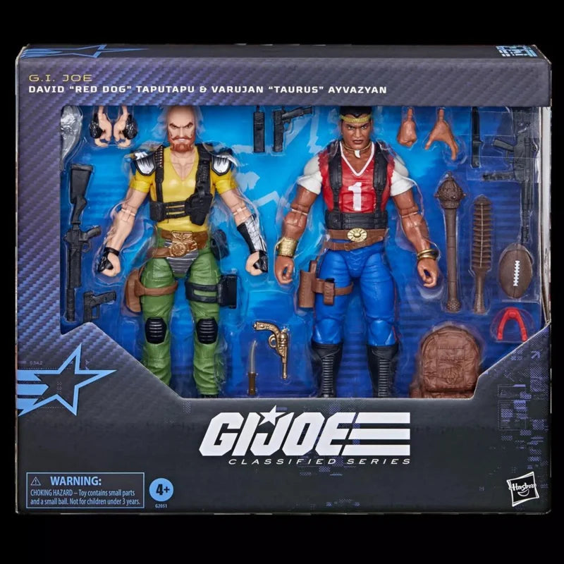 G2051 G.I. Joe Classified Series #193, David "Red Dog" Taputapu & Varujan "Taurus" Ayvazyan
