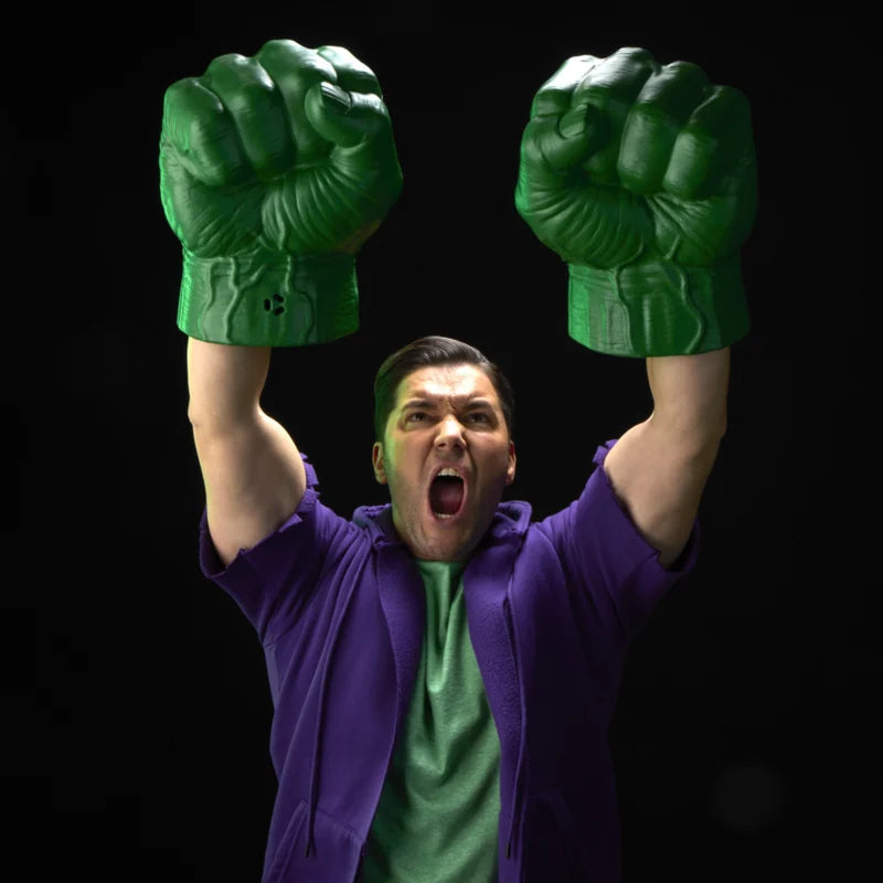 G2053 Marvel Legends Series Incredible Hulk Premium Roleplay Fists with Smash 'N Bash
