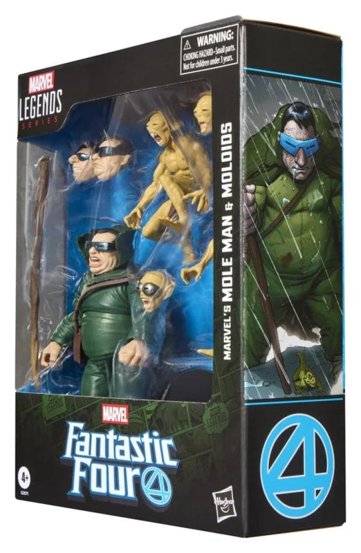 G2071 Marvel Legends Fantastic Four Marvel's Mole Man & Moloids