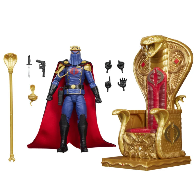 G2081 G.I. Joe Classified Series 221 Comandante Cobra con trono