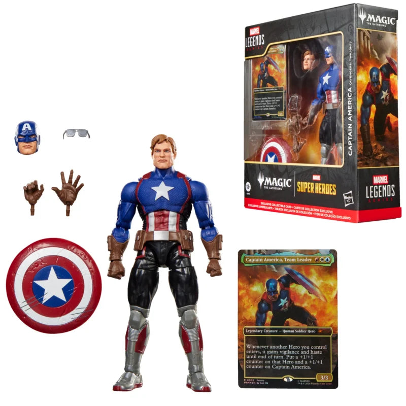 G2108 Marvel Legends Series Marvel Super Heroes Magic: The Gathering Captain America (Avengers: Twilight)