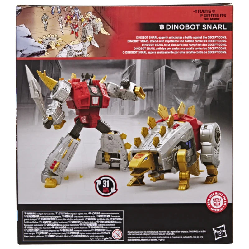 G2188 Transformers Studio Series The Transformers: The Movie Dinobot Snarl