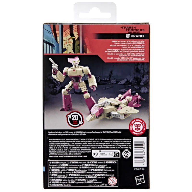 G2195 Transformers Studio Series The Transformers: Le film Deluxe Kranix
