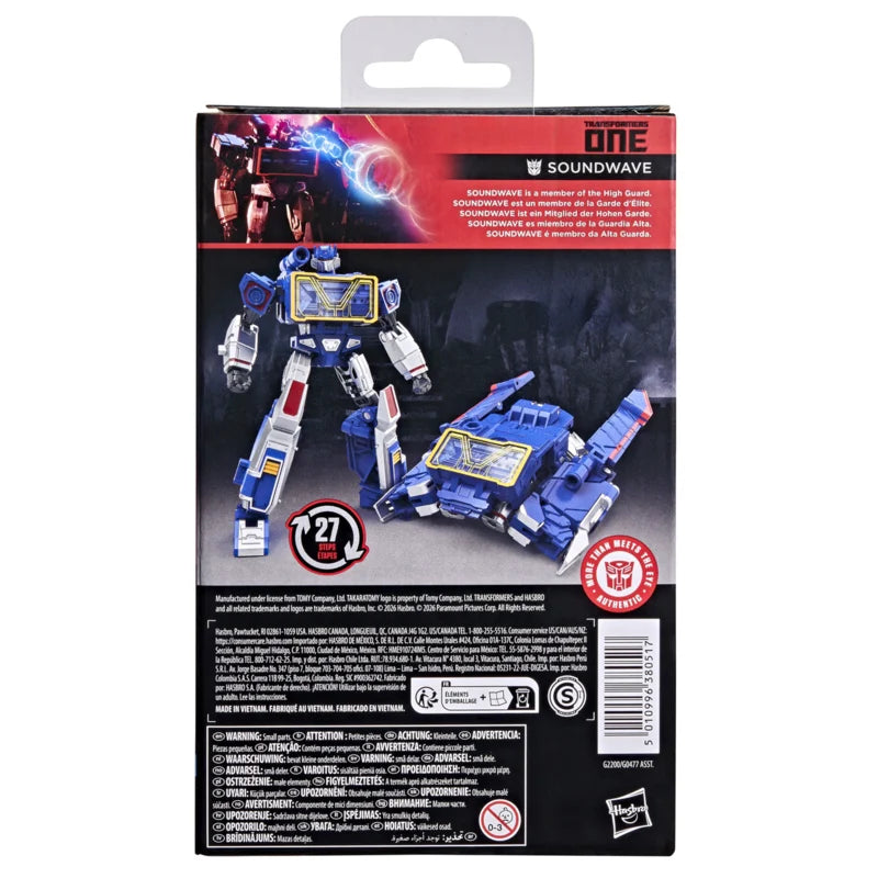 G2200 Transformers Studio Series Transformers ONE Clase Deluxe Soundwave
