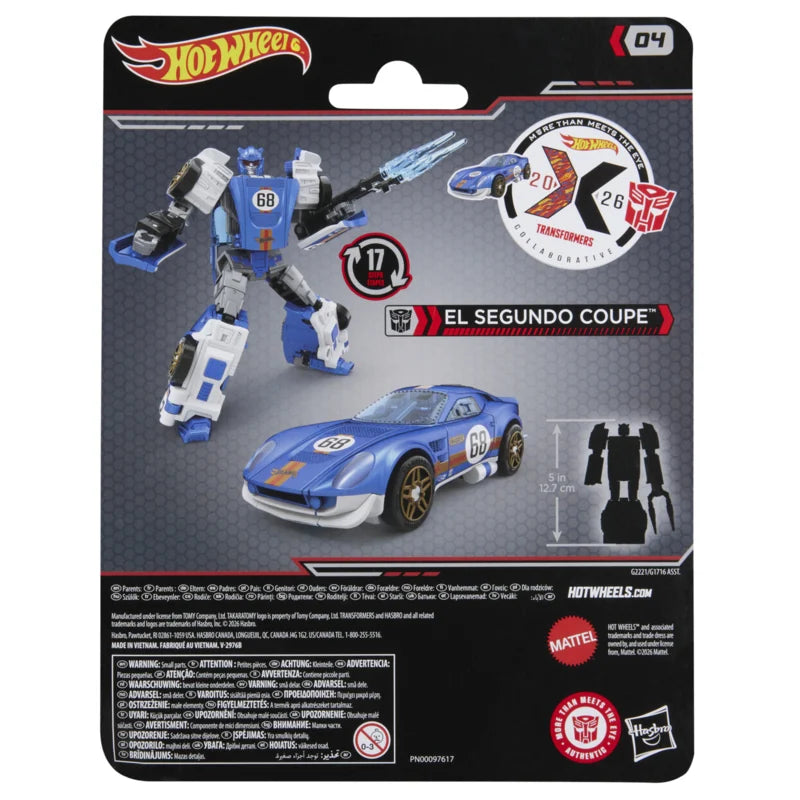 G2221 Transformers Hot Wheels El Segundo Coupe