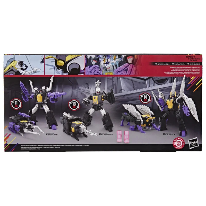 G2251 Transformers Studio Series Paquete de 3 unidades Deluxe de Aniversario