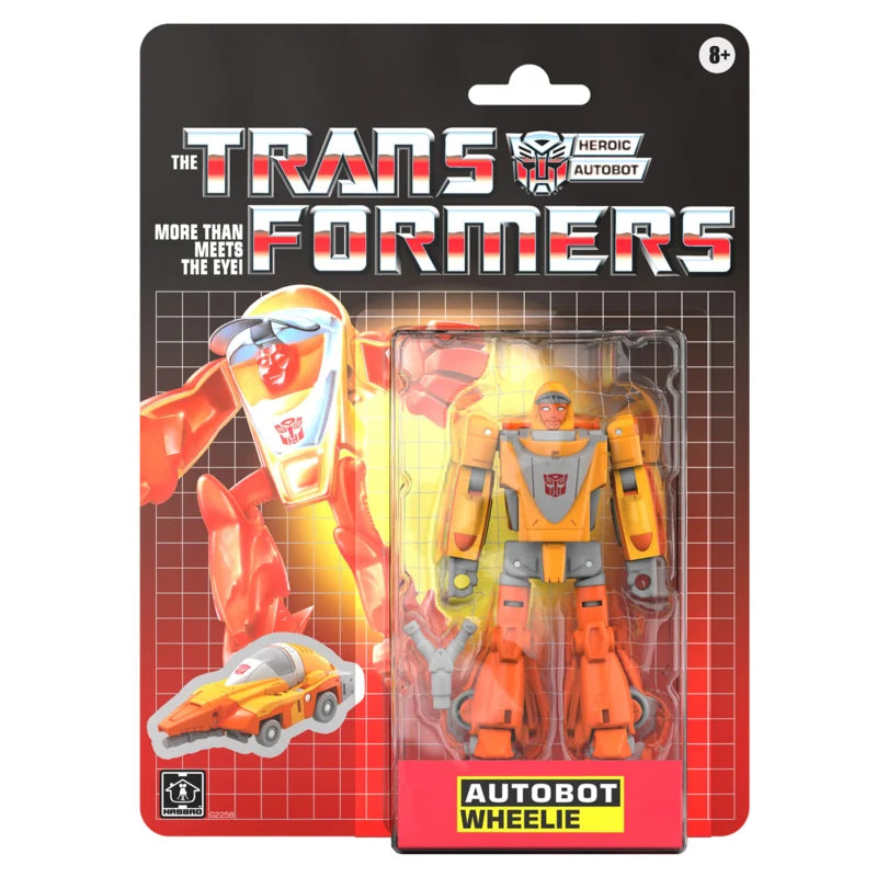 Transformers Retro G1 Autobot Wheelie G2258