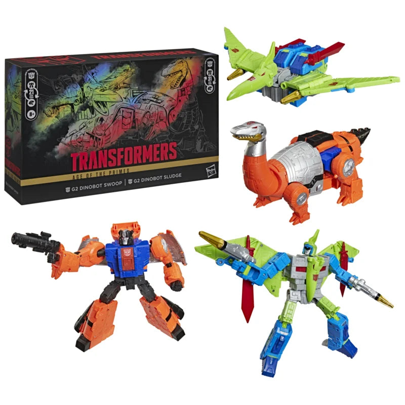 G2264 Transformers Age of the Primes G2 Swoop y G2 Sludge