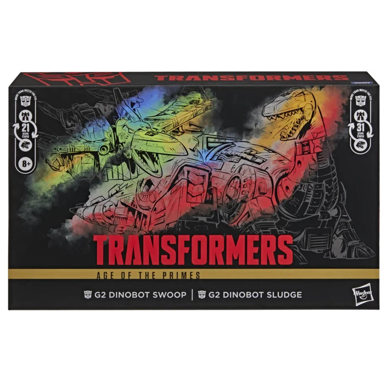 G2264 Transformers Age of the Primes G2 Swoop y G2 Sludge