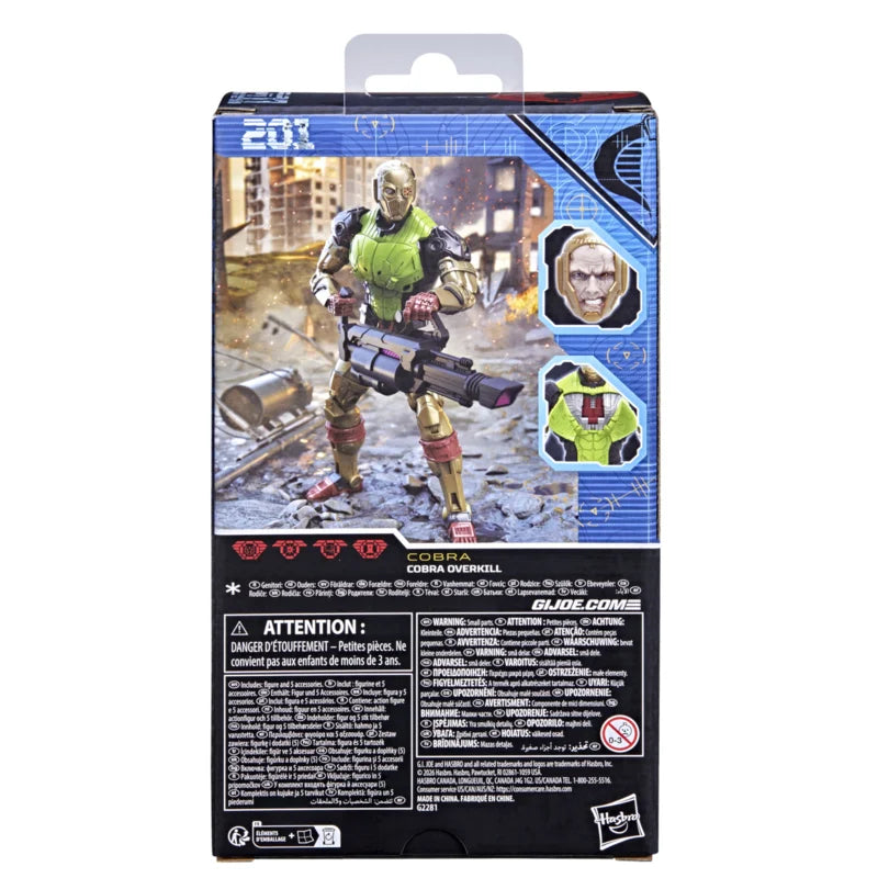 G2281 G.I. Joe Classified Series #201, Cobra Overkill