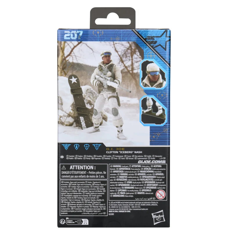 G2283 G.I. Joe Classified Series #207 Clifton "Iceberg" Nash