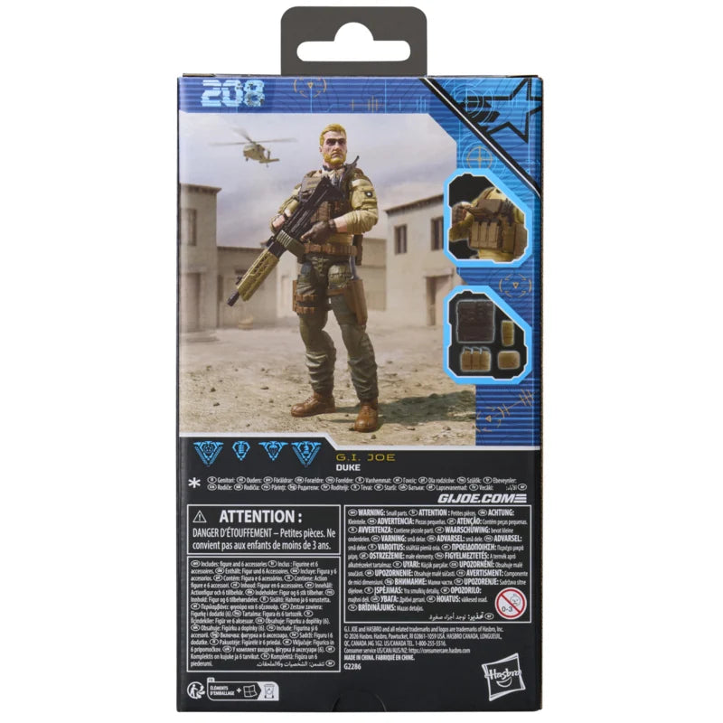 G2286 G.I. Joe Classified Series #208 Duke