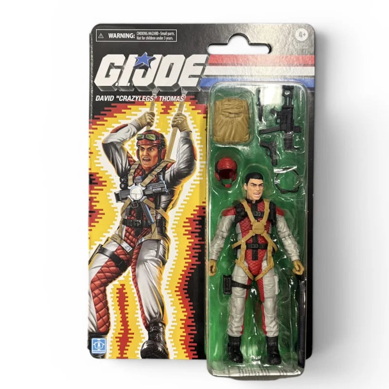 G2291 G.I. Joe Classified Series Carte Rétro David « Crazylegs » Thomas