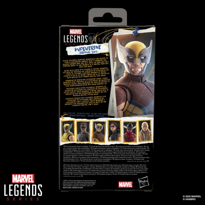 G2366 Marvel Legends Series Wolverine (Brown Suit)