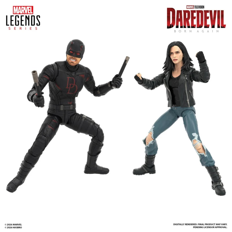 G2402 Marvel Legends Series Daredevil : Born Again Daredevil et Jessica Jones