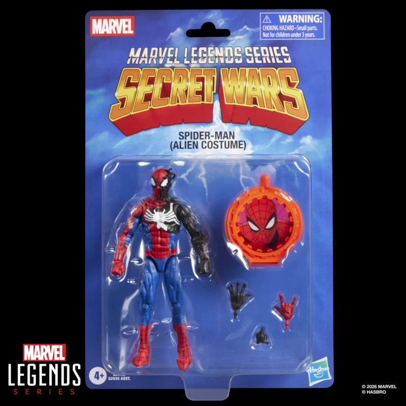 G2419 Marvel Legends Series Secret Wars Spider-Man (Alien Costume)