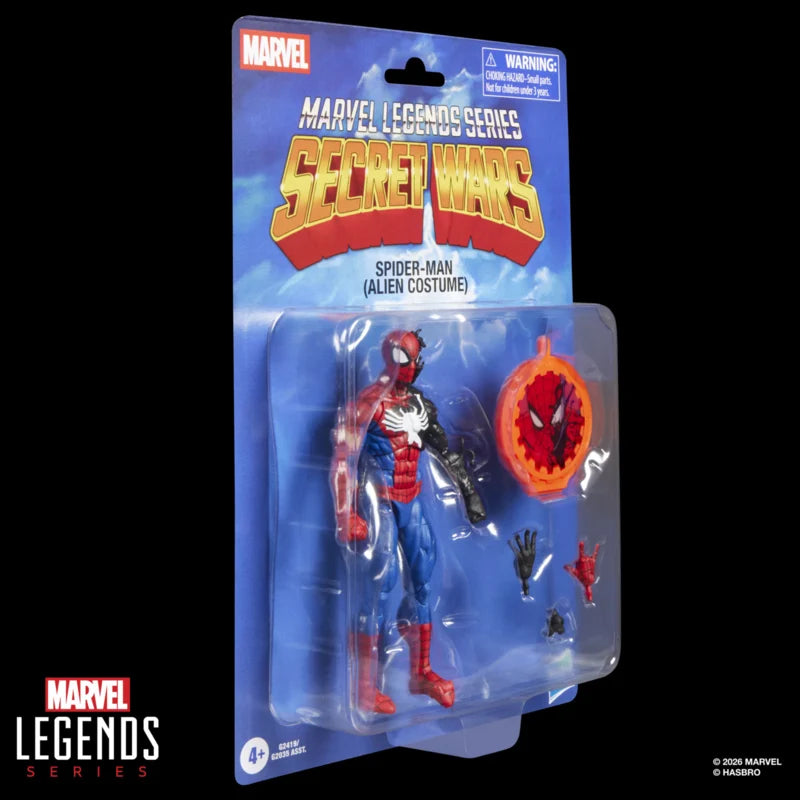 G2419 Marvel Legends Series Secret Wars Spider-Man (Alien Costume)