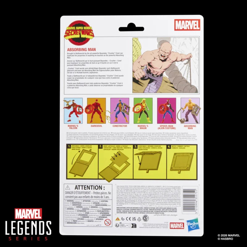 G2420 Marvel Legends Series Secret Wars Absorbing Man