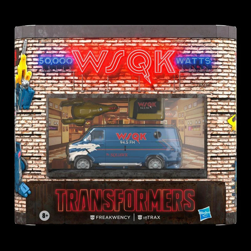 G2785 Stranger Things x Transformers Freakwency et 8-Trax