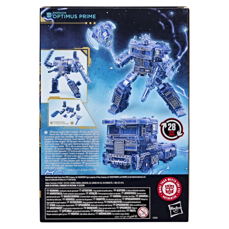 G3362 Transformers L'Âge des Primes Energon Optimus Prime