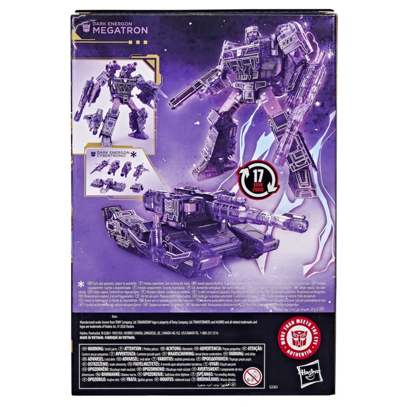 G3363 Transformers Age of the Primes Dark Energon Megatron