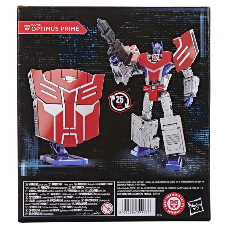 G3492 Transformers Icons Optimus Prime