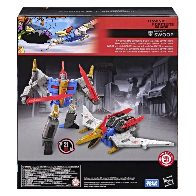 G3505 Transformers Studio Series Leader Class The Transformers: The Movie Dinobot Swoop
